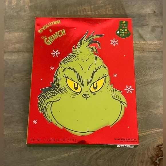 The Grinch x Makeup Revolution The Grinch Eyeshadow Palette - Picture 1 of 11